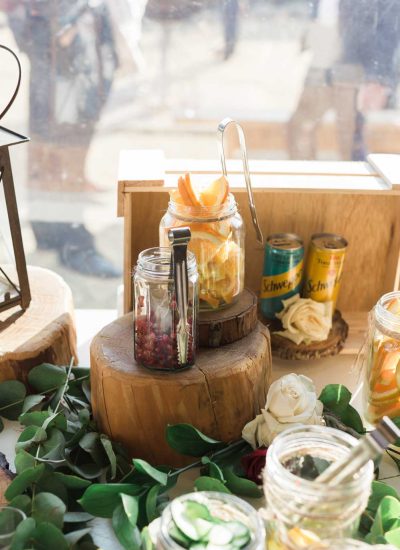 The Silver Sixpence wedding venue canapés